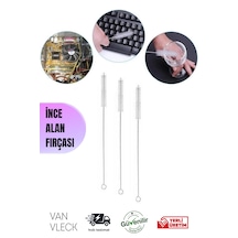 3 Lü 24 Cm Pipet Temizleme Teli İnce Alanlar İçin