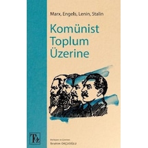 Komünist Toplum Üzerine- Töz Yayınları
