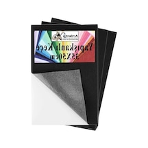 Kendinden Yapışkanlı Siyah Keçe 35x50 Cm 3 Adet 2.0 Mm