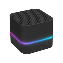 Md-18bt Siyah Dc 5v/usb Tf Kartlı Bluetoothlu Led Işklı Şarjlı Speaker Hoparlör