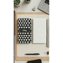 8 16 Cm 84 Yp.çizgili Spr.sert Karton Kapak Defter-today Model 1 Çok Renkli