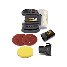 Cat Dx43b 18volt 125mm Kömürsüz Devir Ayarlı Profesyonel Eksantrik Zımpara Akü Dahil Değildir