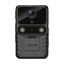 SJCAM A50 GPS Ultra Gece Görüşü H.265 Vücut Kamerası Güvenlik Polis Ekipmanı IP65 4K UHD Video 2” Dokunmatik Ekran 2250mAh Batarya 20MP Siyah