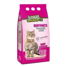 Jungle Parfümlü Topaklaşan Bentonit Kedi Kumu 5 L