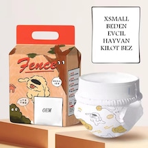 Xsmall Beden Evcil Hayvan Kilot Bez - Ultra Emici - Hızlı Kuruyan - Pg6569