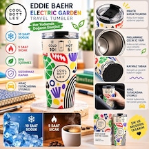 Cool Bottles Electric Garden Bardak Xclusive Bardak Çelik Termos 330 Ml Cbt33ega Çok Renkli