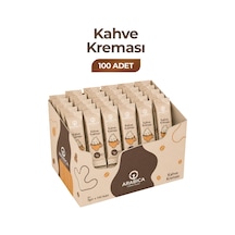 Arabica Coffee House Kahve Kreması Stick 5 Gr X 100 Adet Kahvenize Yumuşak Ve Dengeli Bir Dokunuş