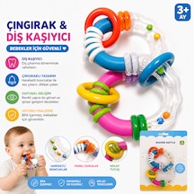 Halkalı Kıvrımlı Çıngırak Bl1083 Çok Renkli