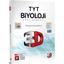 3d Yayınları Tyt Biyoloji Soru Bankası 2026