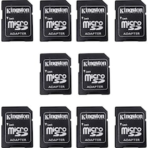 Mikro Sd Çevirici Adaptör Hafıza Kartı Değildir Micro Sd Adaptör 10'lu Paket