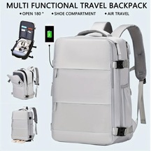 Luckydog Yeşil Topshop1 Kadın Sırt Çantası - 15.6 Bilgisayar & Ayakkabı Bölmesi/ Yeşil