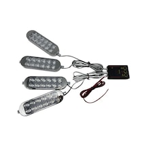 Space Çakar Lamba 4lü Set Kumandalı Kırmızı-mavi 12-50v / Lapa213 O A345192024