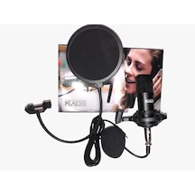 Nemesis Bm-900 Kondanser Stüdyo Mikrofon Seti-Pop Filter Dahil