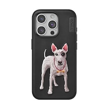 Venco Apple Apple iPhone Uyumlu  15 Pro Perma Desenli Kapak - Siyah