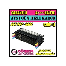 Samsung Clx3185Fw Toner Uyumlu Sarı / Clt-Y407S N11.24807