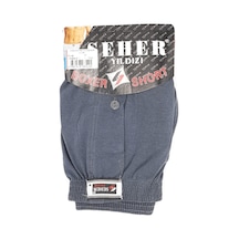5 Adet Füme Renk Penye Boxer Füme