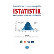 İşletme İktisat ve Sosyal Bilimler İçin İstatistik - Excel - SPSS - R ve Matlab Uygulamalı- Nobel Akademik Yayıncılık