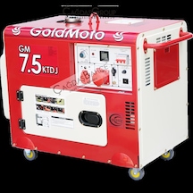 Goldmoto Gm7.5Ktdj Dizel Marşlı Kabinli Jeneratör 7.5 Kw Trifaze