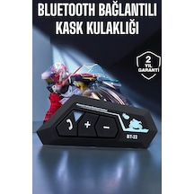 Kask Kulaklık Bluetooth Motosiklet Kulaklık Intercom Su Geçirmez