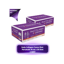 Suda Collagen Collagen Fxone Shot Orange 40 Ml X 30 Shot - Portakallı 2 Adet