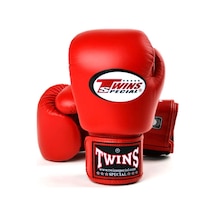 Twins Bgvl3-rd Boks Eldiveni Deri Muay Thai Eldiveni Kırmızı