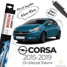Opel Corsa E Muz Silecek Takımı 2015-2019 Bosch Aerotwin