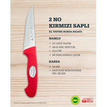 Mithat Şakir Kesim Ve Et Bıçağı 2,5mm Paslanmaz Çelik