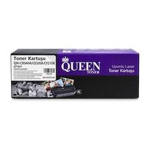 Queen Cb540a Ce320a Cf210x Uyumlu Siyah Toner 2000 Sayfa