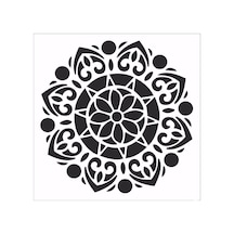 Hd117 Home Dekor Stencil 45X45