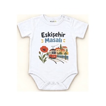 Babylimon Eskişehir Masalı Beyaz Kısa Kollu Çıtçıtlı Bebek Zıbını Beyaz - Eskişehir Masalı - 928161947 Beyaz - Eskişehir Masalı