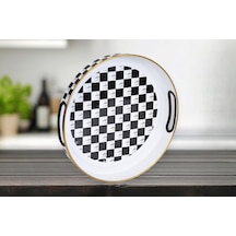 Dama Emaye Tepsi 28 Cm Belirtilmemiş