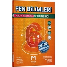 Mozaik Yayınları 6. Sınıf Fen Bilimleri Soru Bankası