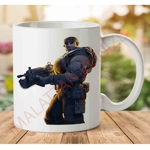 Gears-of-war-png-clipart İki Tarafı Baskılı Kupa Bardak.jpg Çok Renkli