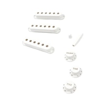 Fender Pure Vintage 50s Stratocaster Eggshell Manyetik Kapağı Aksesuar Kiti