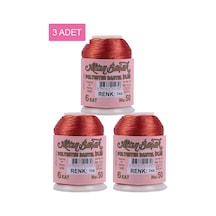 3 Adet Altınbaşak Oya Ve Dantel İpi 20 Gr - Royaleks - No: 748