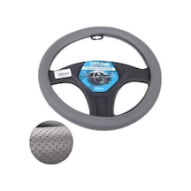 Direksiyon Kılıfı Geçmeli 38 Cm Poşetli Noktalı Füme Gri Glz843 2017