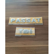 Passat Tdı Bagaj Yazısı 1998-2004 Passat Tdı Yazı Takım 2li Passat Tdı Arka Bagaj Yazısı