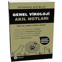 Veteriner Hekimliği Genel Viroloji Akıl Notları En Fazla Okunan