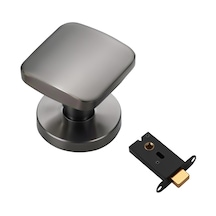 Suntek Oturma Odası Banyo Için Görünmez Kapı Kilidi Tek Gri