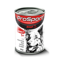 Prosport Chunk Sığır Etli Yetişkin Köpek Konserve Mama 400 G