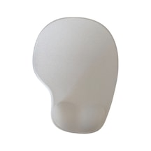 Bilek Destekli Memory Foam Kaymaz Taban Mouse Pad Gri