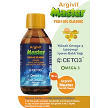 Argivit Master Fish Oil Epa Ve Dha İçeren Balık Yağı 150 Ml