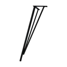 Metal Firkete Ahşap Ve Kütük Sehpa Ayağı 46 Cm - Masa Ayakları - 46 Cm Beyaz Diğer