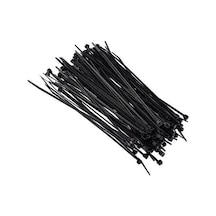 Plastik Cırt Kelepçe Kablo Bağı Siyah 100 Adet 3,6x370