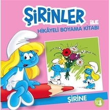 Şirinler İle Hikayeli Boyama Kitabı / Şirine