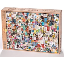 King Of Puzzle Kitap Kolaj Ahşap Puzzle 1000 Parça