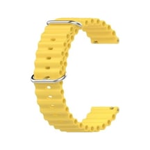 Teleplus Samsung Galaxy Uyumlu Watch 4 Classic 46mm Kordon Kayış Ocean Loop Silikon 20mm