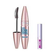 Maybelline New York Lash Sensational Yelpaze Etkili Suya Dayanıklı Siyah Maskara 9.4 Ml &amp Mini Falsies Surreal Mas Diğer