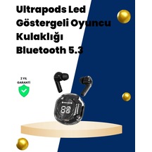 Zenvia Bluetooth 5.3 Kablosuz Kulaklık 30mm Sürücü Led Ekranlı Mikrofonlu Znv2026