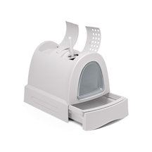 Imac - 148 - Zuma Torbalı Kapalı Kedi Tuvaleti - Muratech - Gri 56x40x42,5cm Imac - 148 - Zuma Torbalı Kapalı Kedi Tuvaleti - Muratech - Gri 56x40x42,5cm